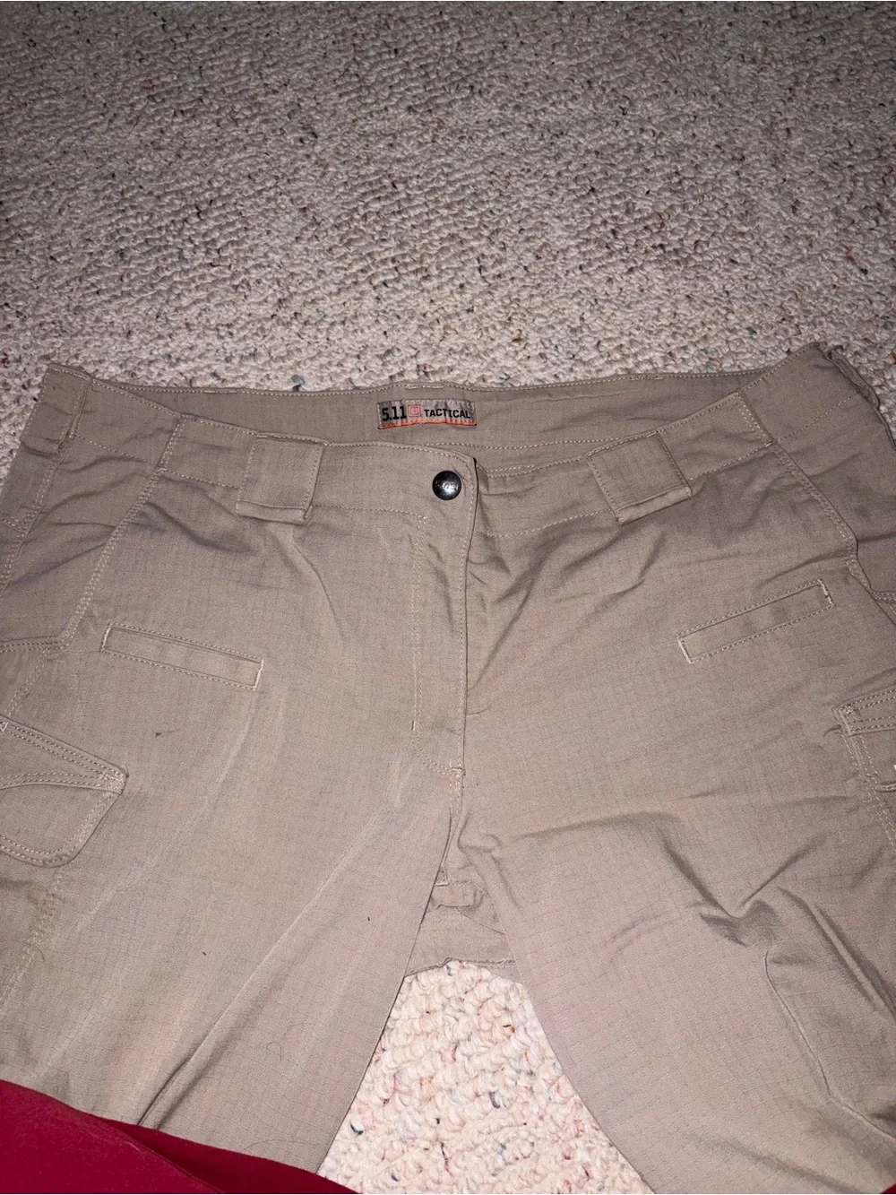 Women’s  Khaki Tactical Pants - Classic Utility Style